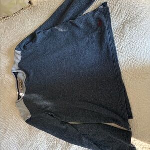 Tommy Bahama Blue and Gray Knit Sweater